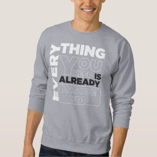 Typografie Sweat Shirt