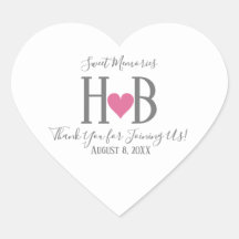 Typografie Sweet Erinnerungen Gastgeschenk Hochzei