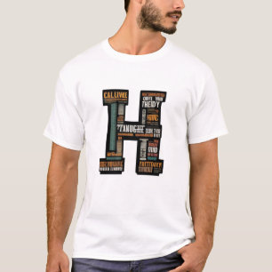 Typografie T-Shirt