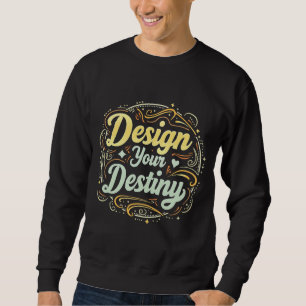 Typografie-T - Shirt "Design your Destiny"