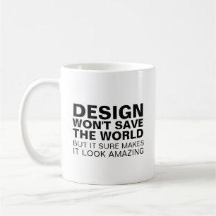 Typografie-Tasse Tasse