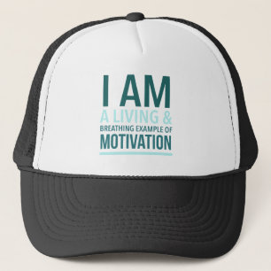 Typografie-Trucker-Mütze Truckerkappe