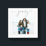 Typografie von Personalisierten Fotos und Lieben Leinwanddruck<br><div class="desc">Personalisiertes Foto und Text Liebe Herz Typografie Wandkunst - Leinwand von Ricaso - fügen Sie Ihr eigenes Foto und Text zu dieser großartigen Leinwand hinzu</div>