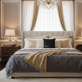 Typografie Zitat motivierend elegant Kissen