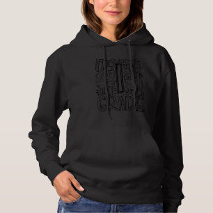 Typografielehrer der 1. Klasse Jungen und Team Ers Hoodie