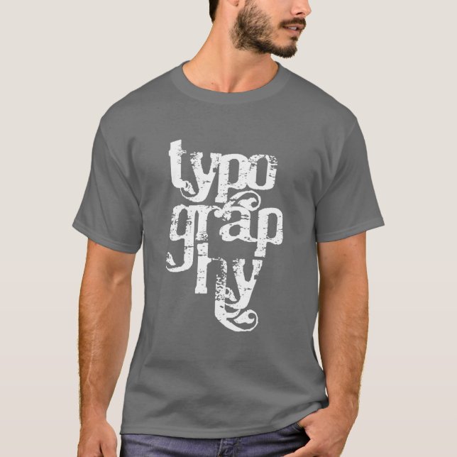 TypografieSerif T-Shirt (Vorderseite)