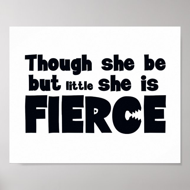 Typografischer Schwarz-Weiß-Scandi Inspiration Poster (Vorne)