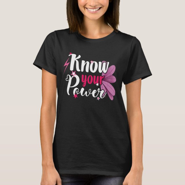 typografischer T - Shirt Design (Vorderseite)