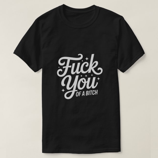 typografischer T - Shirt, fett gedruckter Text, Ei T-Shirt (Design vorne)