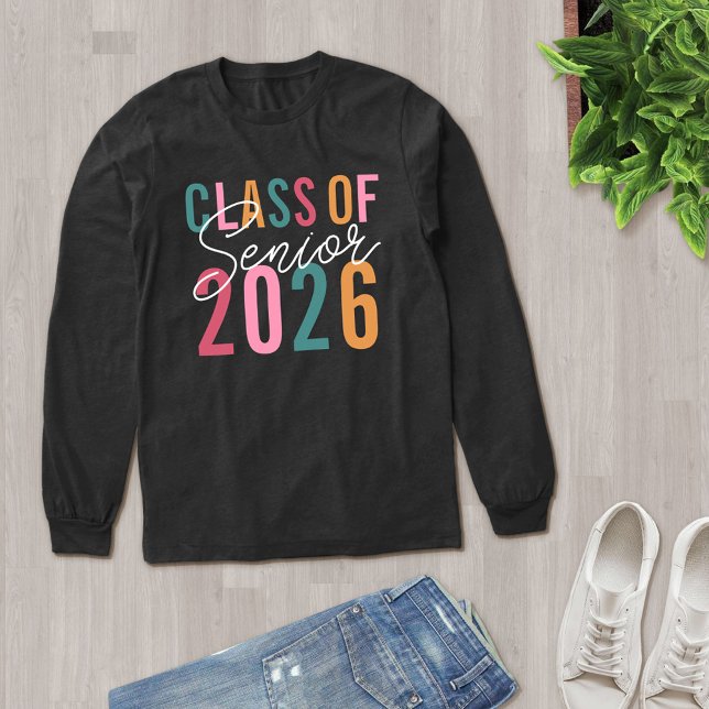 Typography-Abschlussklasse 2026 Tri-Blend Shirt (Von Creator hochgeladen)