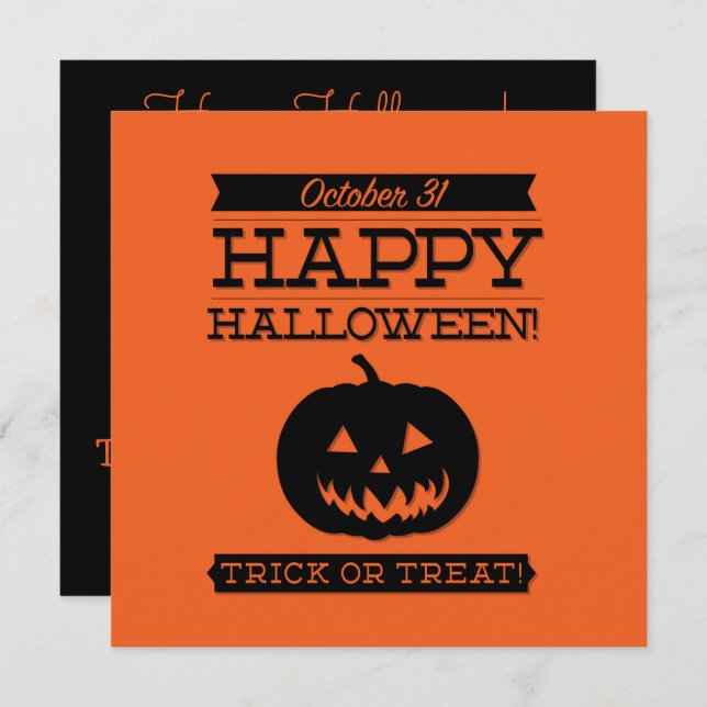 TypoHallo9 Einladung (Vorne/Hinten)