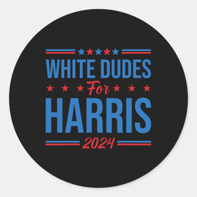 Typs für Harris 2 Runder Aufkleber (Vorderseite)
