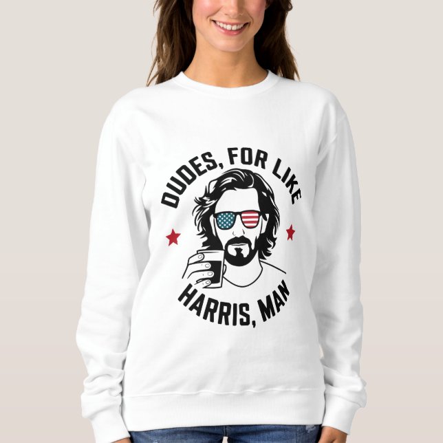 Typs für wie Harris Man White Typs für Harris Sweatshirt (Vorderseite)