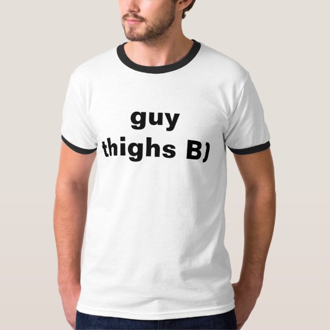Typschenkel B) T-Shirt (Vorderseite)