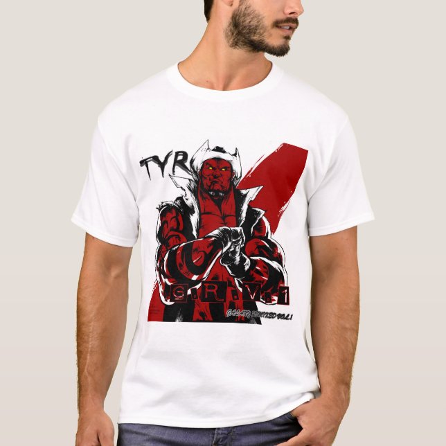 TYR CRACKING KNUCKLES..GALAXY ENTFERNT T-Shirt (Vorderseite)