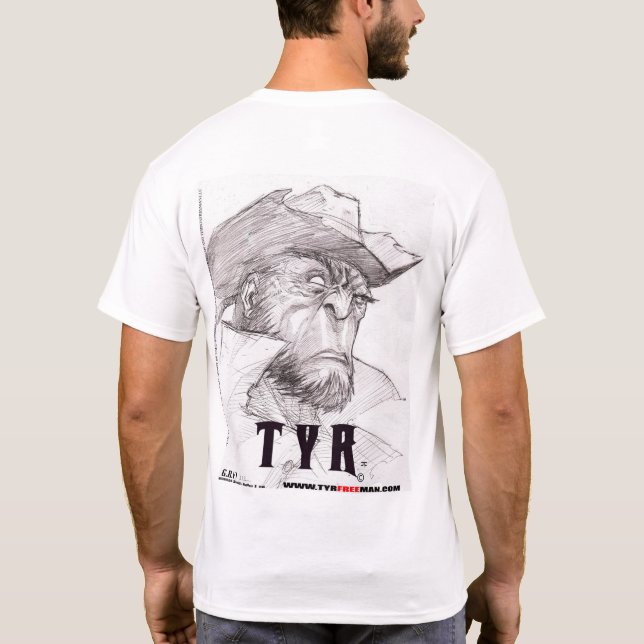 TYR SHIRT WHITE (Rückseite)