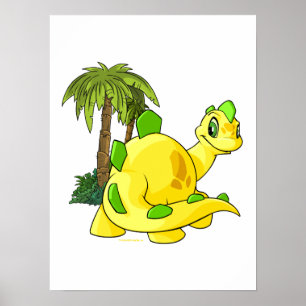 Tyrannian-Gelb-Chomby-Blick Poster