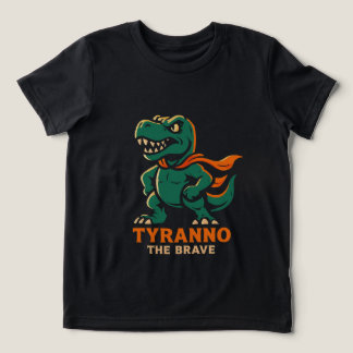 Tyranno der Brave - Hero Dinosaurier Tri-Blend Shirt