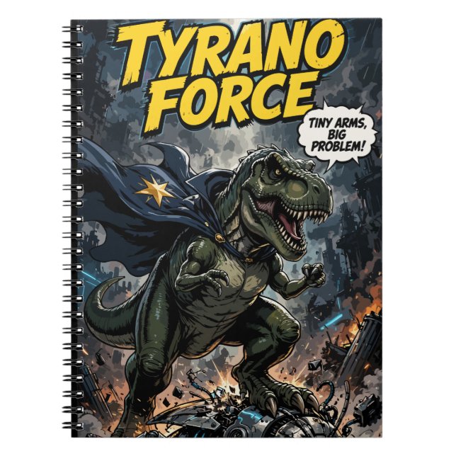 Tyranno Force: Tiny Arms, Big Problem! Notizblock (Vorderseite)