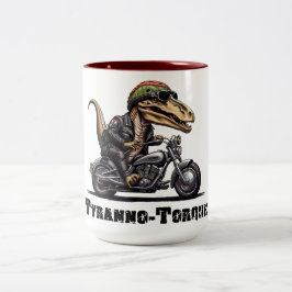 Tyranno Torque Dinosaur Zweifarbige Tasse
