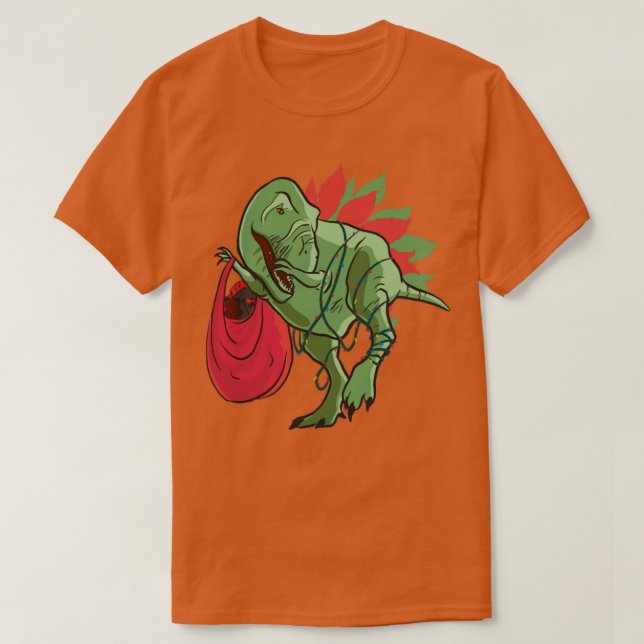 Tyrannosaurus Dabbing T-Shirt (Design vorne)