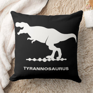 Tyrannosaurus Dinosaur-Silhouette Kissen