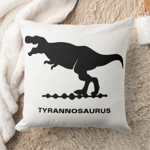 Tyrannosaurus Dinosaur-Silhouette Kissen