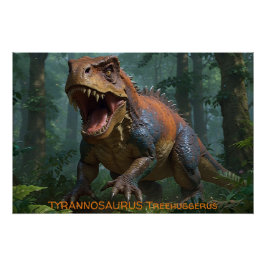 Tyrannosaurus Fun Ecology Poster