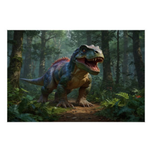Tyrannosaurus Fun Vorgeschichte T - Shirt Poster