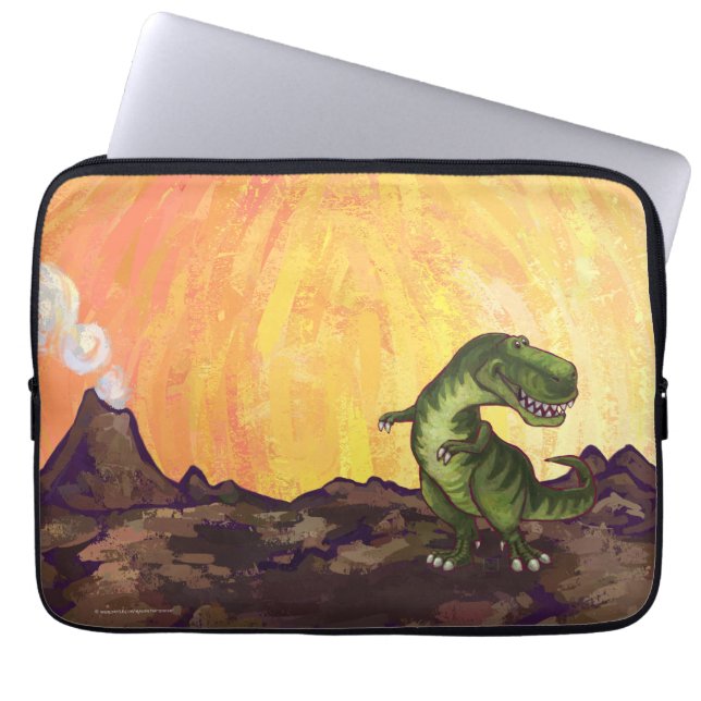 Tyrannosaurus Gadgets Laptopschutzhülle (Vorderseite)
