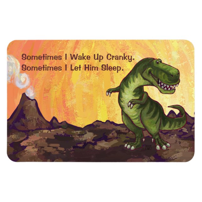 Tyrannosaurus Geschenke und Zubehör Magnet (Horizontal)