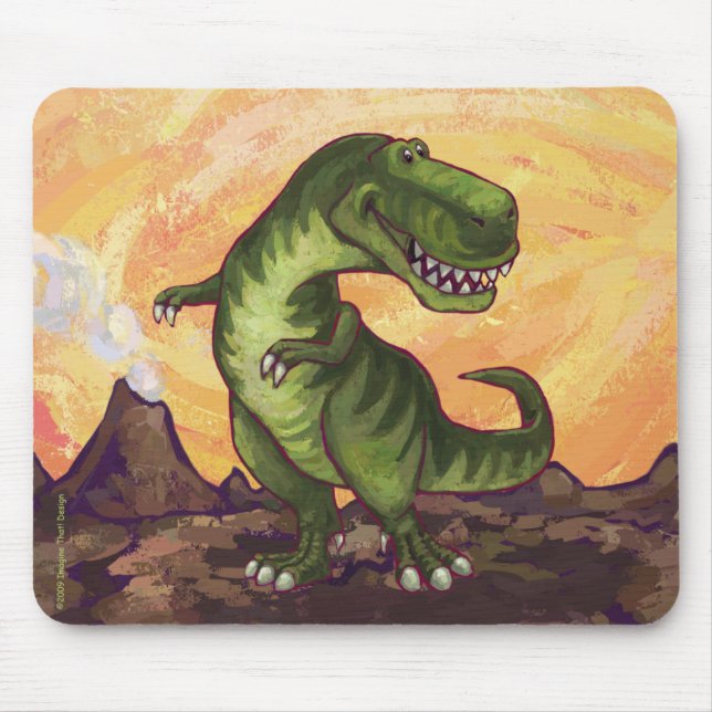 Tyrannosaurus Geschenke und Zubehör Mousepad (Vorne)