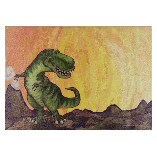 Tyrannosaurus Geschenke und Zubehör Schneidebrett (Vorderseite)