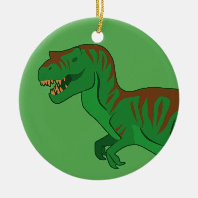 Tyrannosaurus Keramikornament (Vorne)
