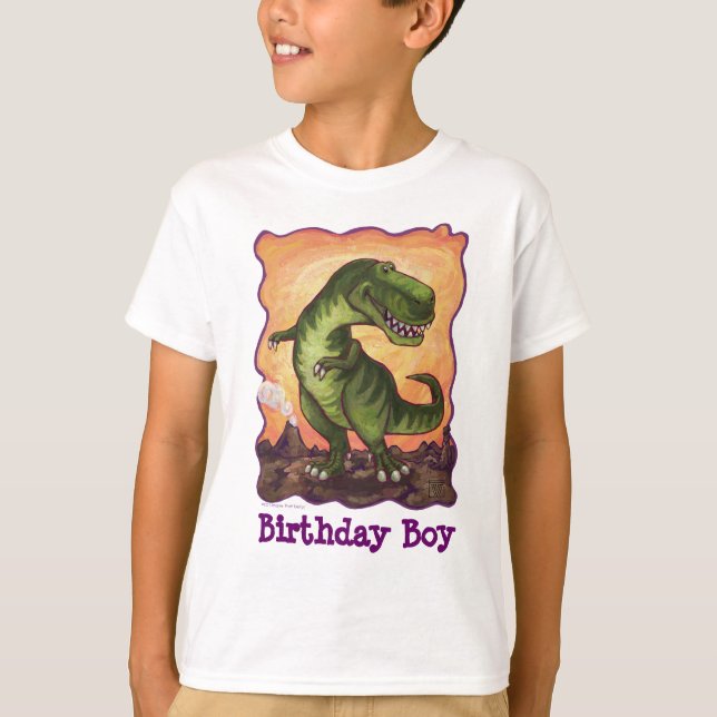 Tyrannosaurus-Party T-Shirt (Vorderseite)