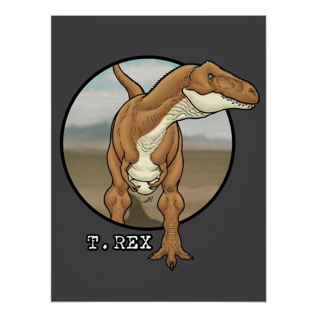 Tyrannosaurus Rex #1 Poster (Vorderseite)