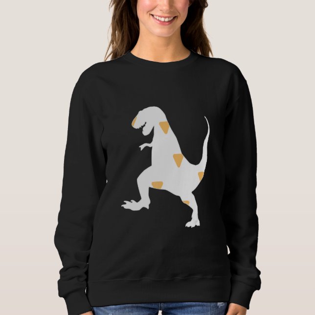 Tyrannosaurus Rex Animal Rex Creepy Dinosaur 1 Sweatshirt (Vorderseite)