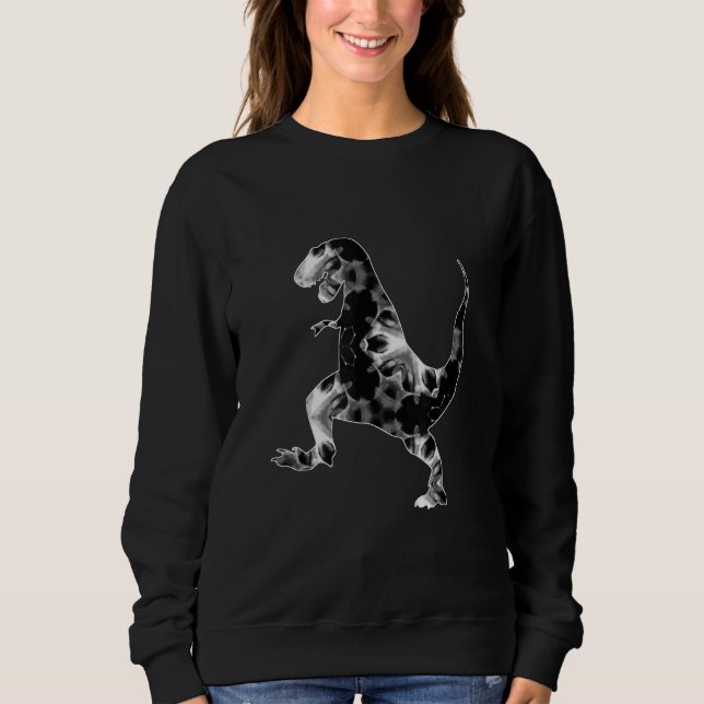 Tyrannosaurus Rex Animal Rex Creepy Dinosaur 8 Sweatshirt (Vorderseite)