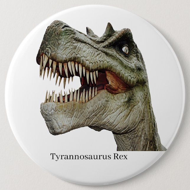 Tyrannosaurus Rex Button (Vorderseite)