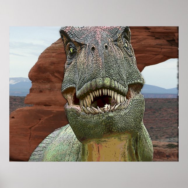 Tyrannosaurus Rex Dinosaur POSTER (Vorne)