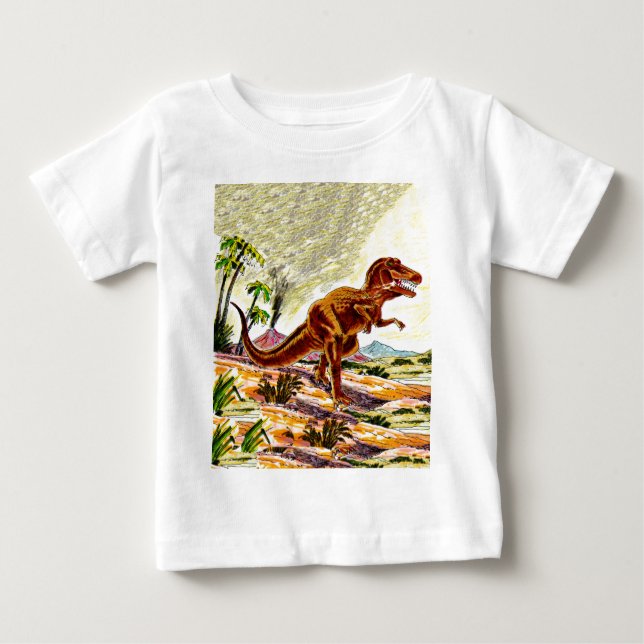 Tyrannosaurus Rex Dinosaurier Baby T-shirt (Vorderseite)