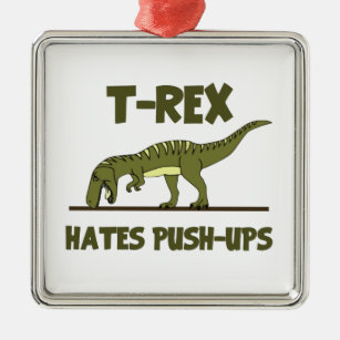 Tyrannosaurus Rex Dinosaurier, den Hasse drücken, Ornament Aus Metall