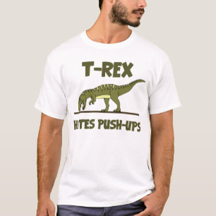 Tyrannosaurus Rex Dinosaurier, den Hasse drücken, T-Shirt