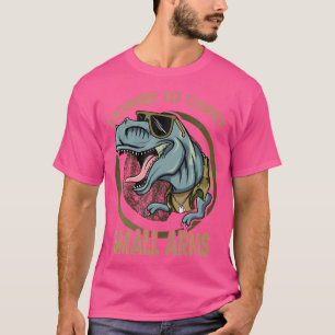 Tyrannosaurus Rex Dinosaurier Pun, der zum Tragen T-Shirt