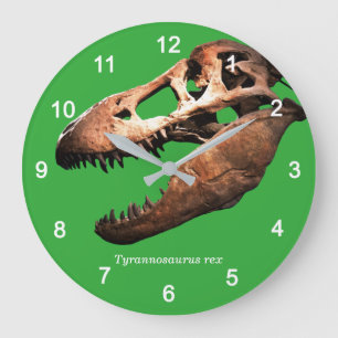 Tyrannosaurus rex große wanduhr
