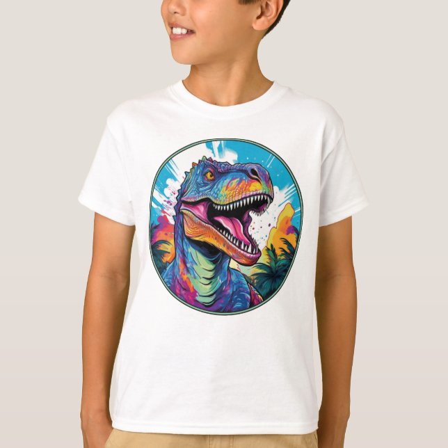 Tyrannosaurus Rex - Klassischer Dinosaurier-T-Shir T-Shirt (Vorderseite)