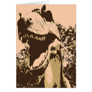 Tyrannosaurus Rex Pop Art Art