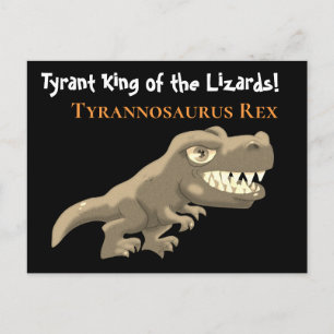Tyrannosaurus Rex Postkarte