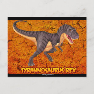 Tyrannosaurus Rex Postkarte