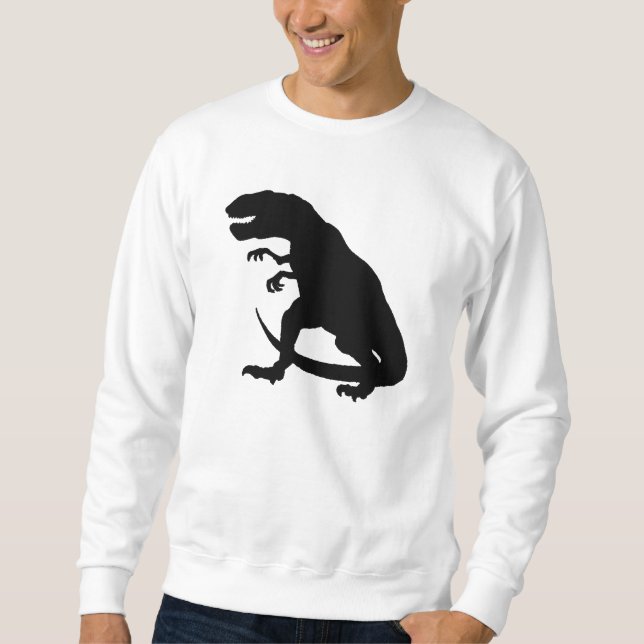 Tyrannosaurus Rex Silhouette Sweatshirt (Vorderseite)